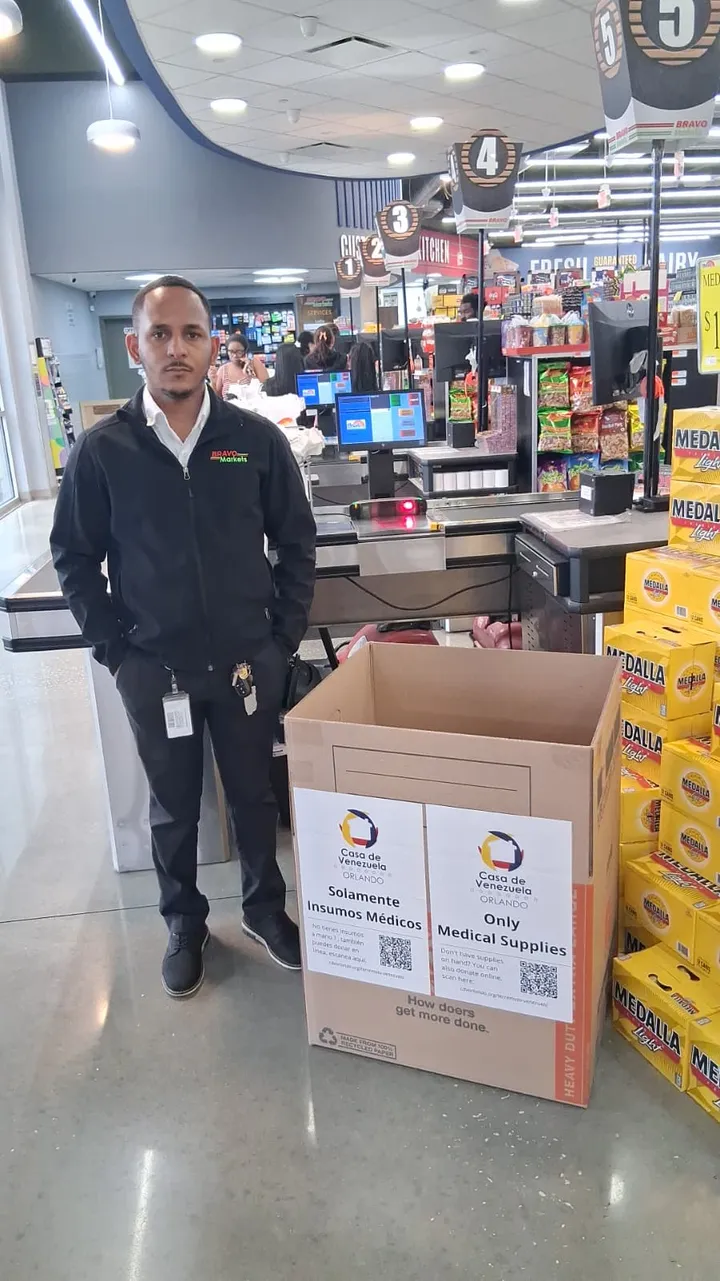 This is what the donation boxes look like in the Bravo stores. (2)