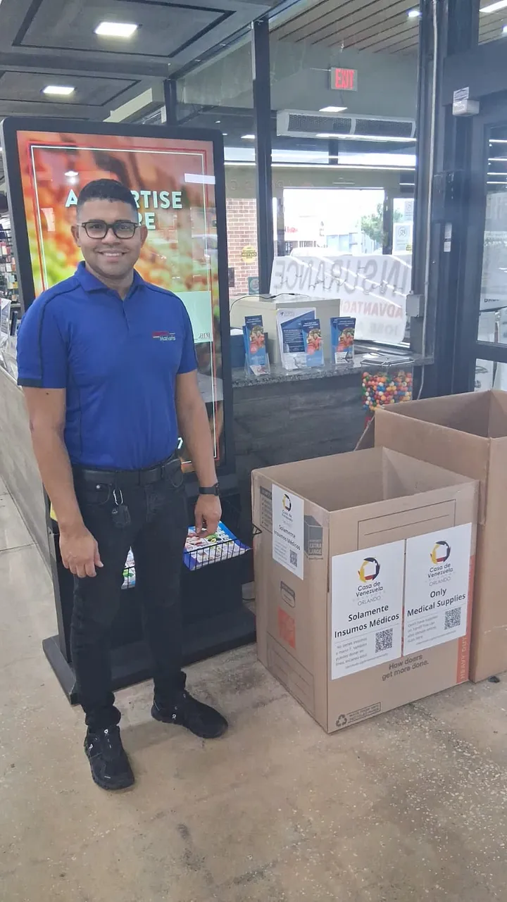 This is what the donation boxes look like in the Bravo stores. (3)